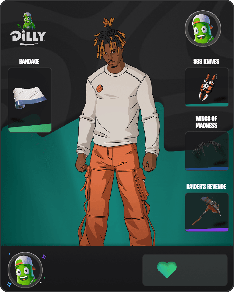 Slayer Juice WRLD Fortnite combo