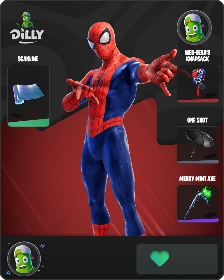 Spider-Man Fortnite combo