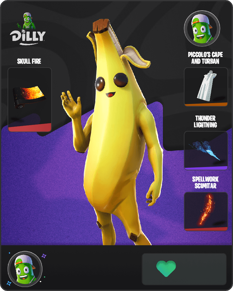 Peely Fortnite combo