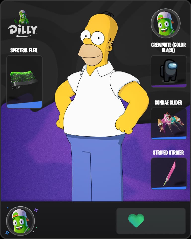 Homer Simpson combo by DillyFan725323