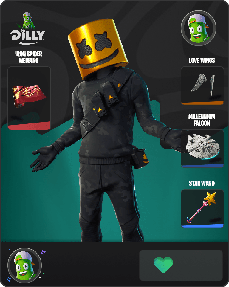 Marshmello Fortnite combo