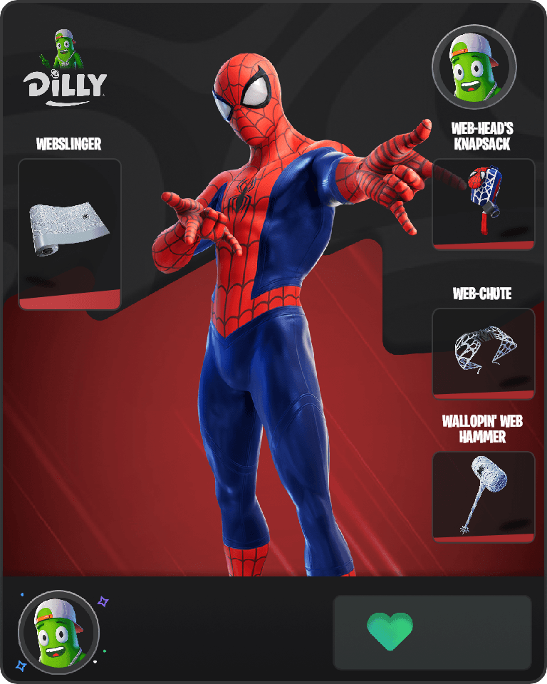 Spider-Man Fortnite combo