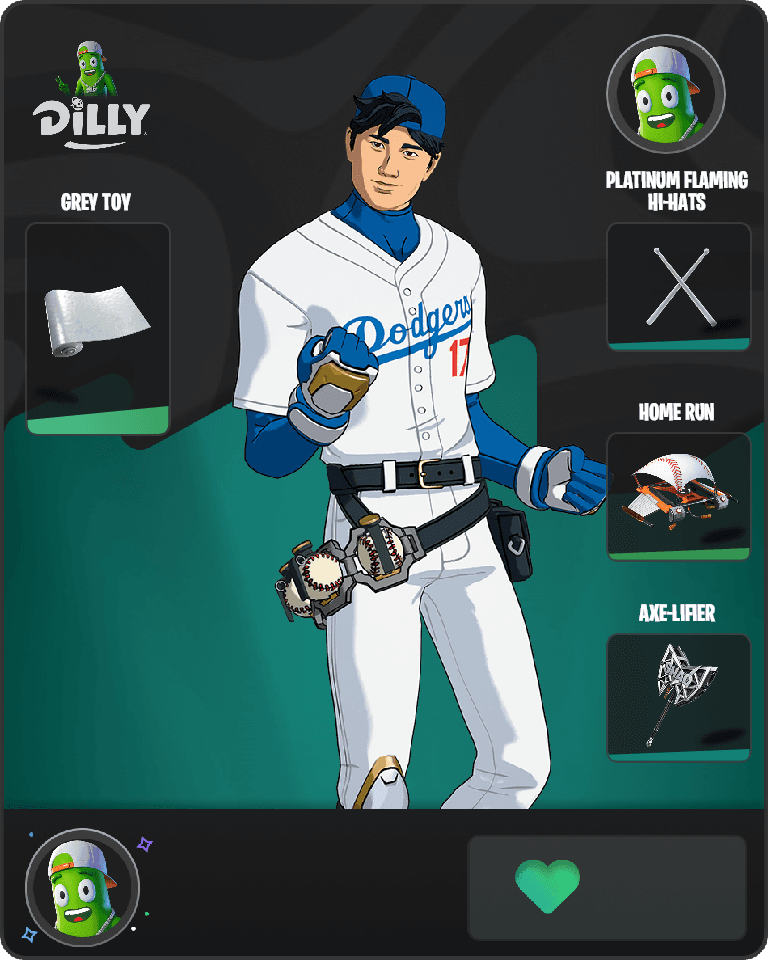Shohei Ohtani Fortnite combo