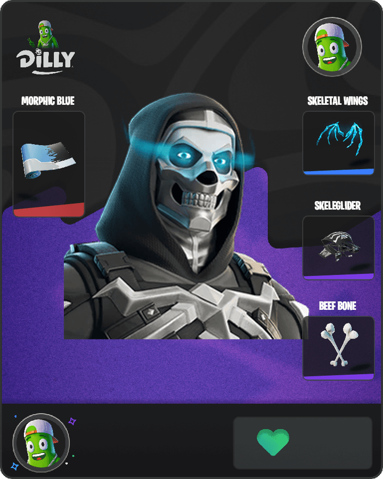 Skull Commander Fortnite combo