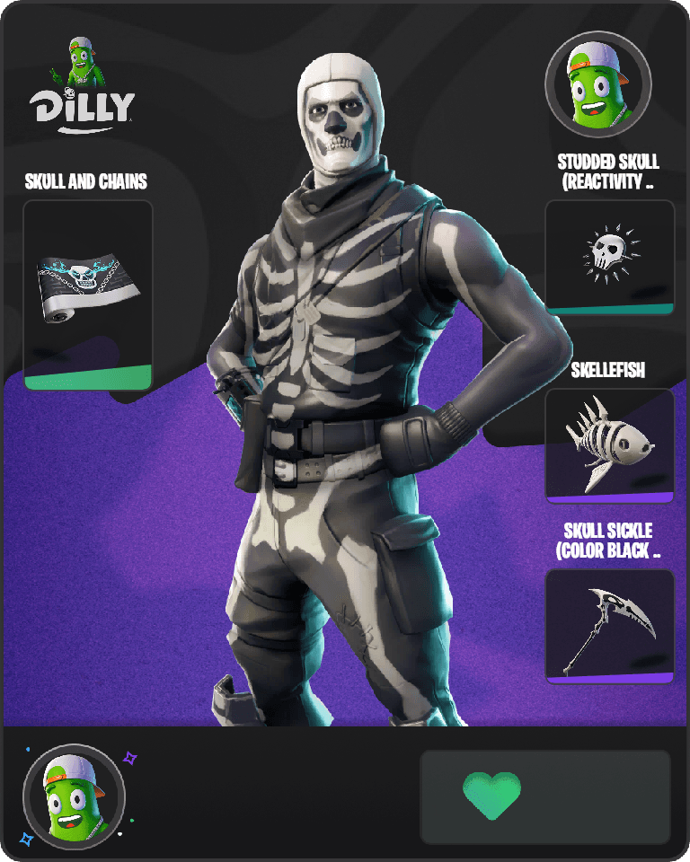 Skull Trooper Fortnite combo