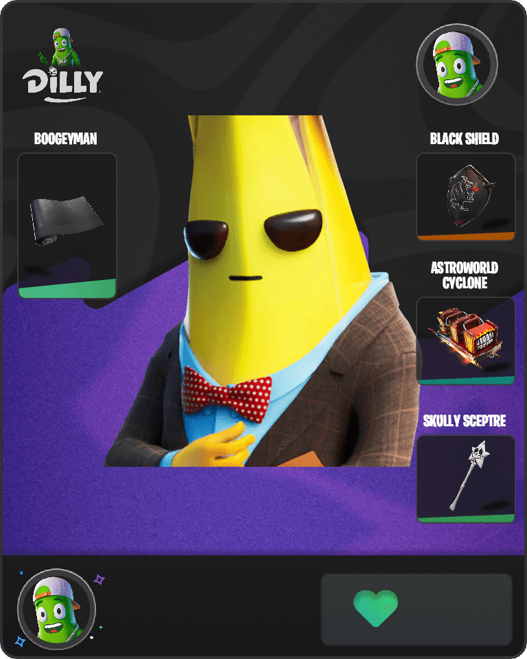 Agent Peely Fortnite combo