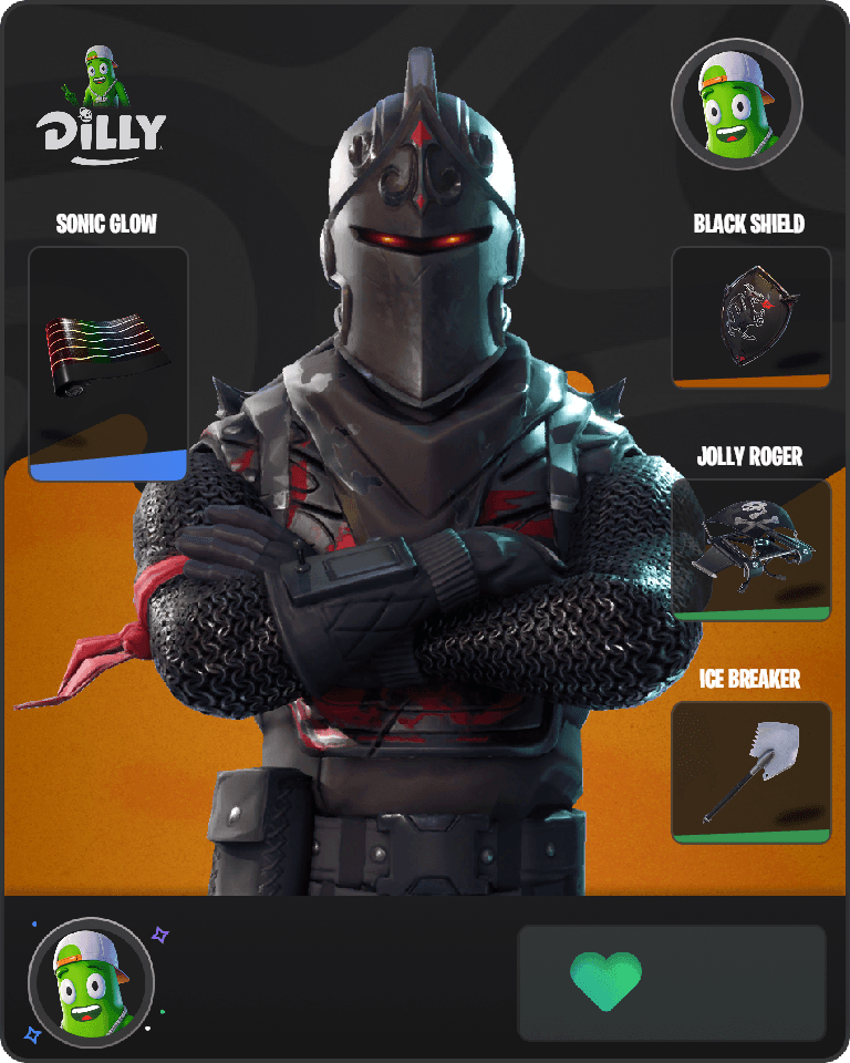 Black Knight Fortnite combo