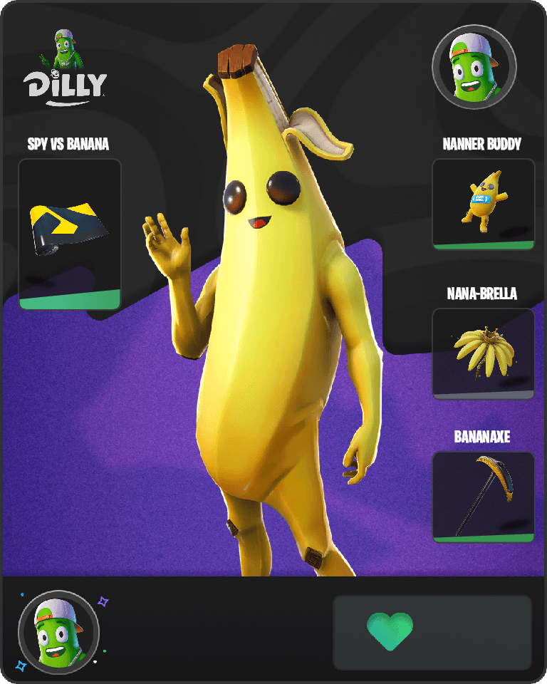 Peely Fortnite combo