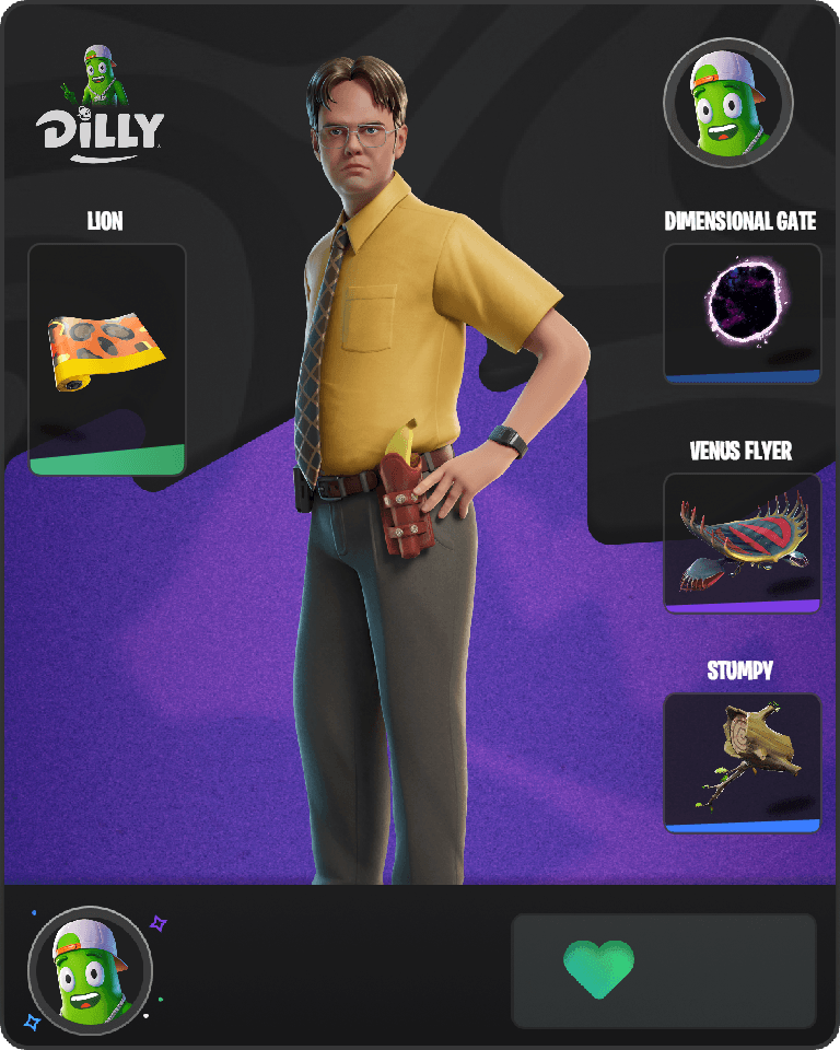 Dwight Schrute Fortnite combo