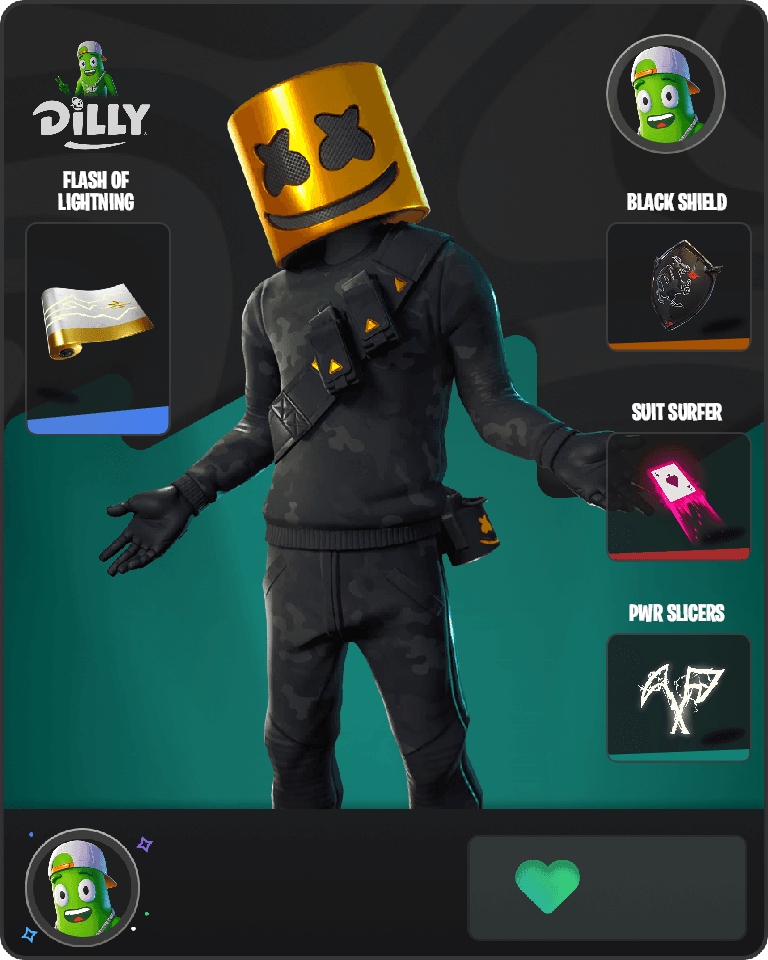 Marshmello Fortnite skin combo