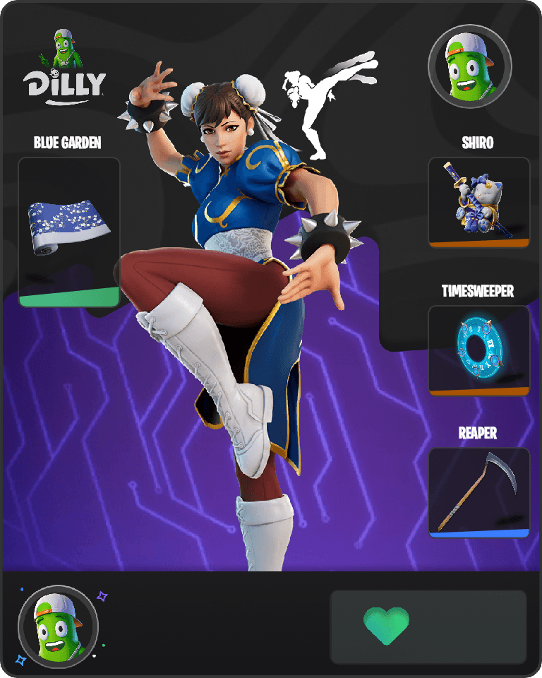 Chun-Li Fortnite combo