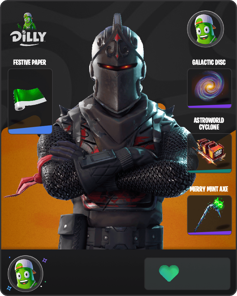 Black Knight Fortnite combo