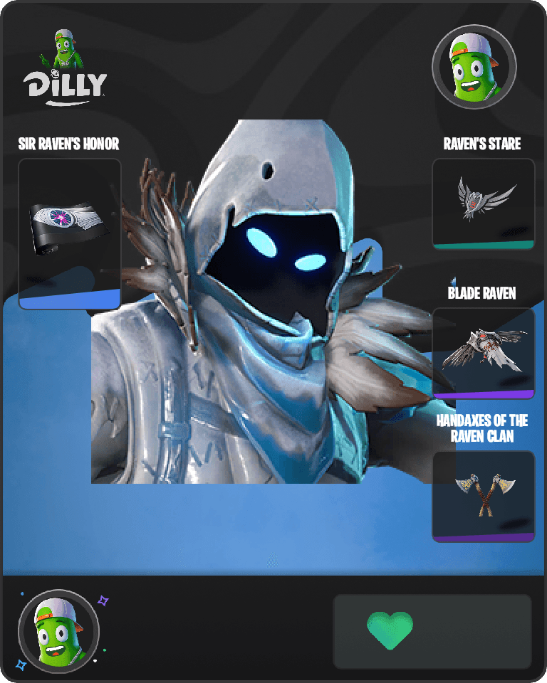 Frozen Raven Fortnite combo