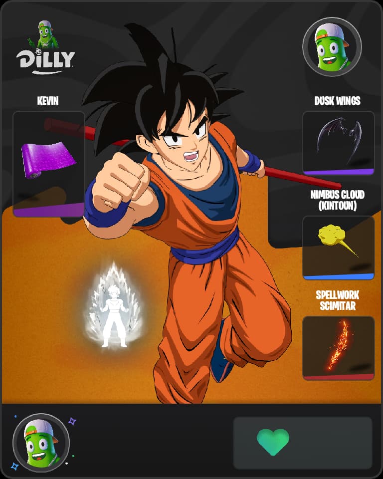 Son Goku combo by DillyFan682829