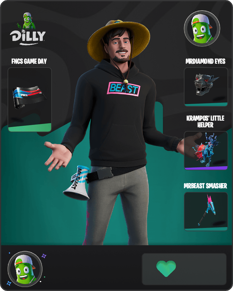 MrBeast Fortnite combo