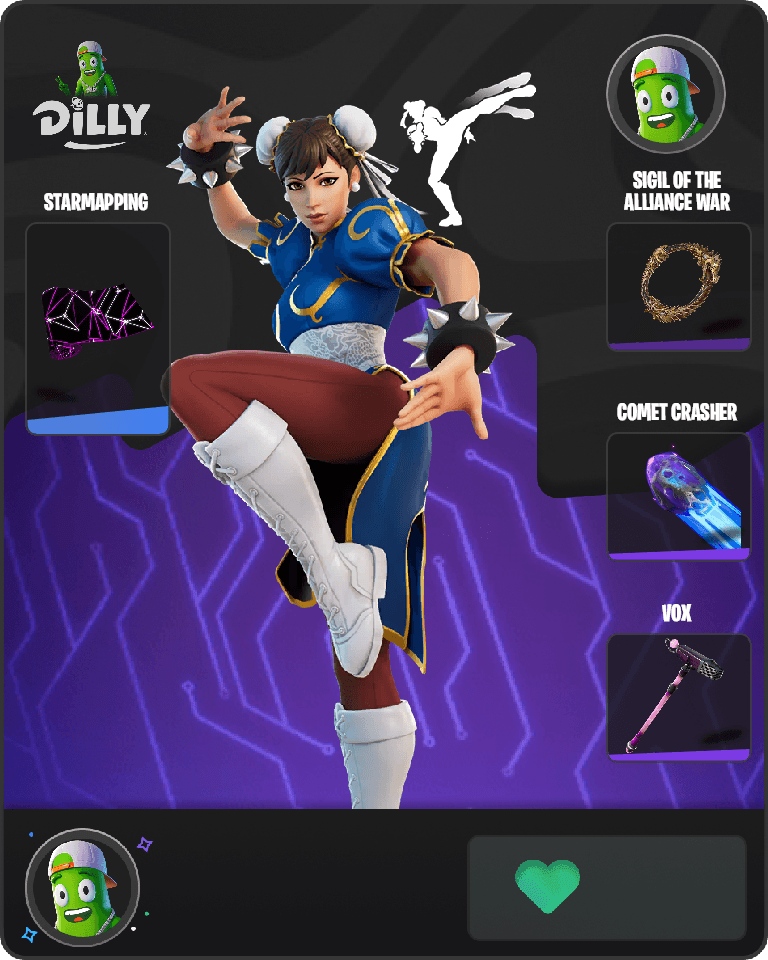 Chun-Li Fortnite combo