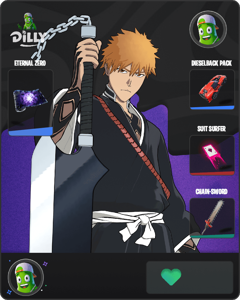 Ichigo Kurosaki Fortnite combo