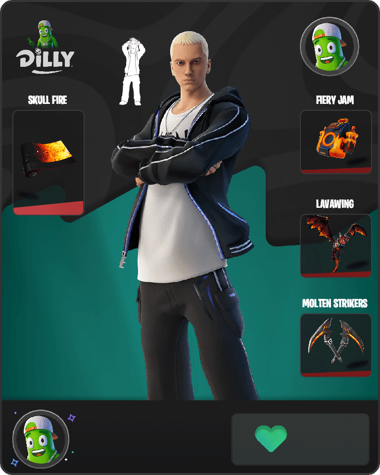 Slim Shady Fortnite combo