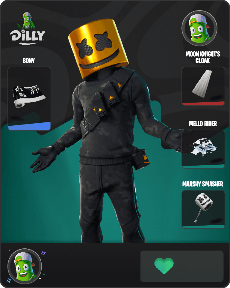 Marshmello Fortnite combo
