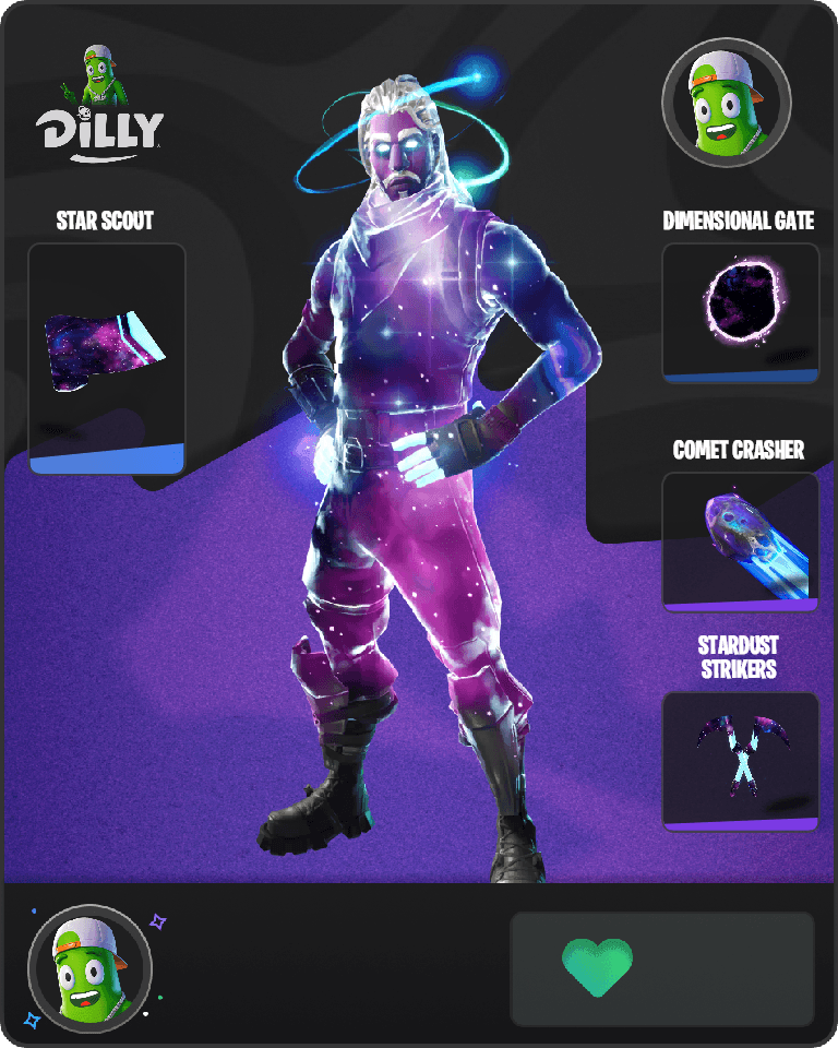 Galaxy Fortnite combo