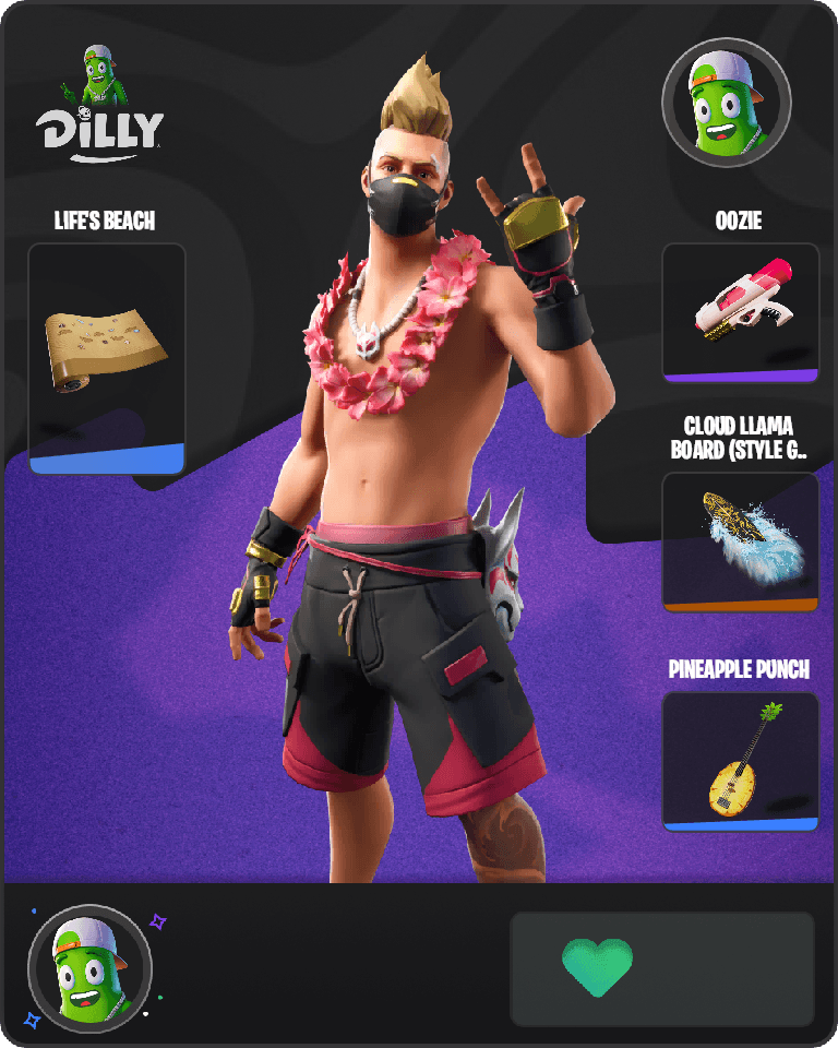 Summer Drift Fortnite combo