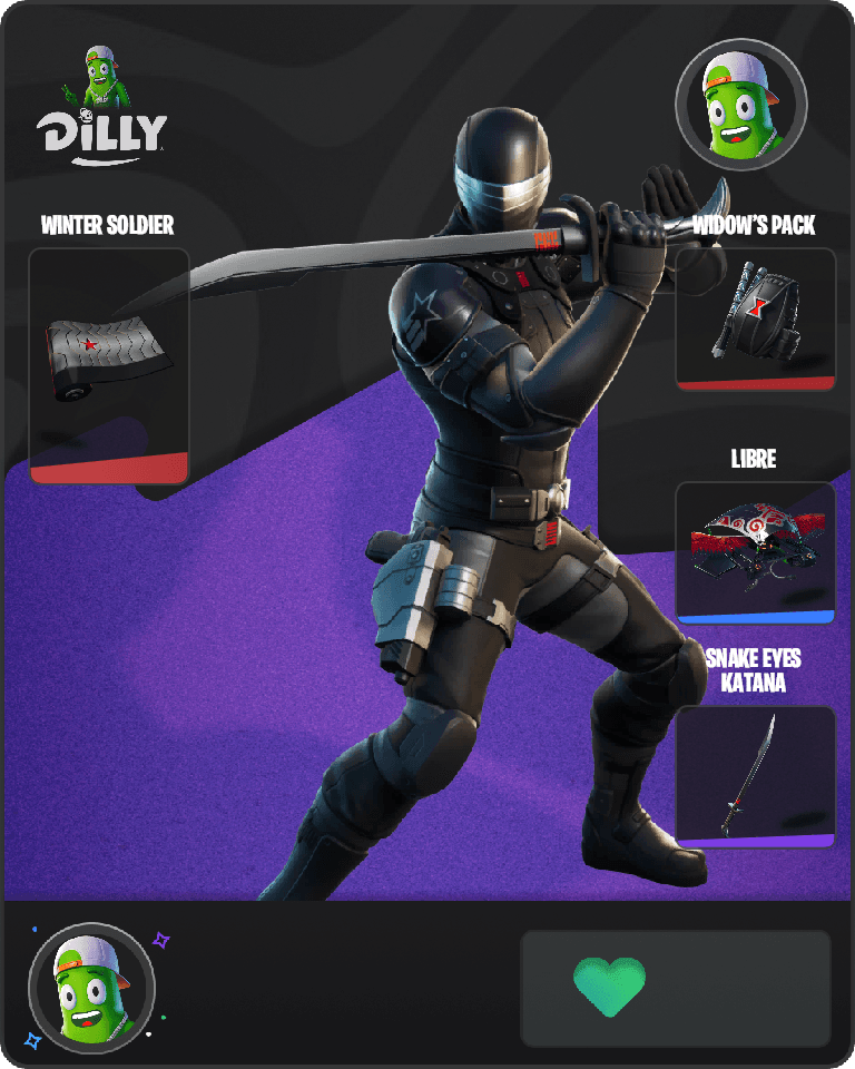 Snake Eyes Fortnite combo