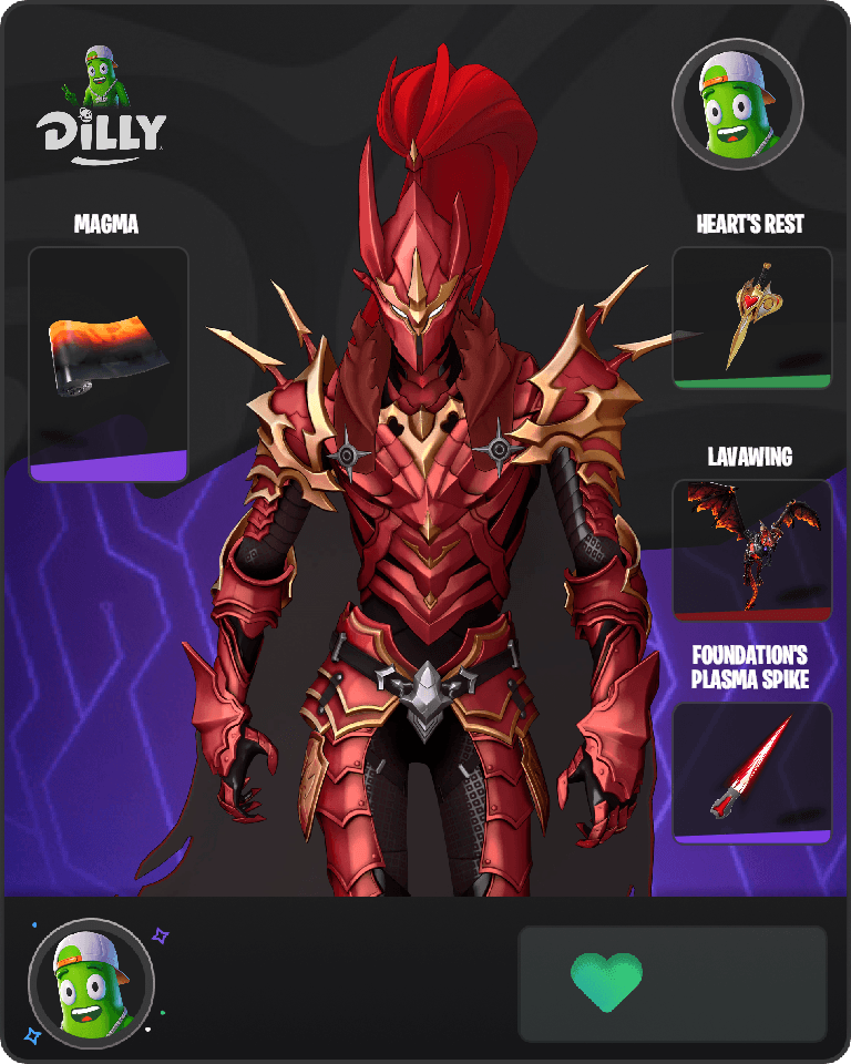 Blood-Red Commander Igris Fortnite combo