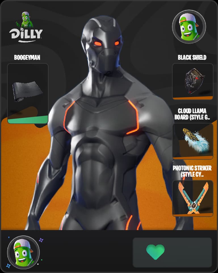 Omega Fortnite skin combo