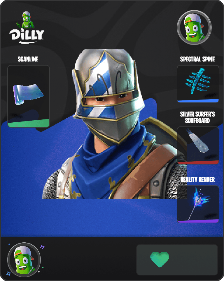 Blue Squire Fortnite combo