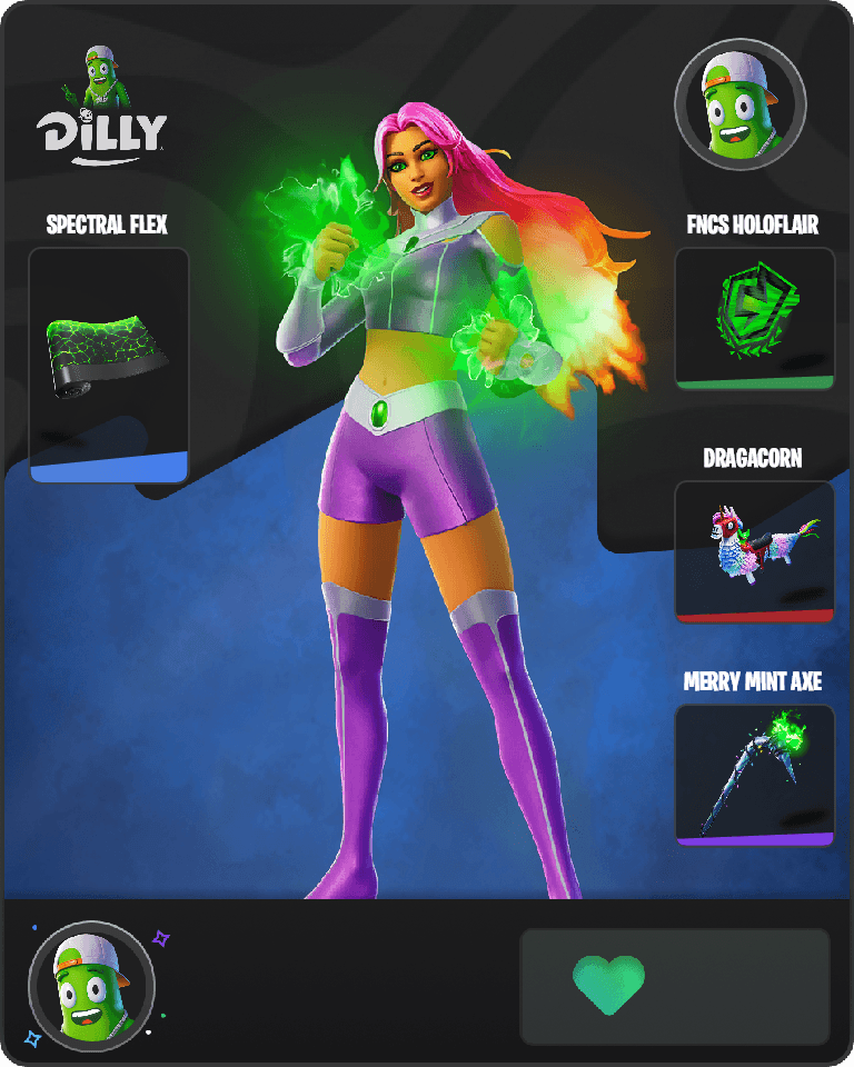 Starfire Fortnite combo