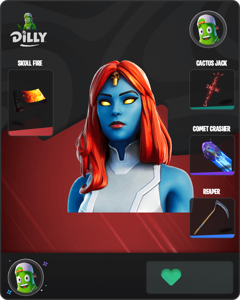 Mystique Fortnite combo