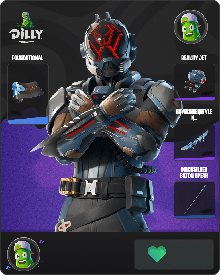 The Visitor (Reality Unknown) Fortnite combo