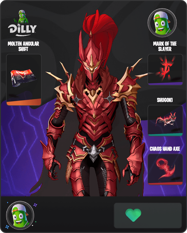 Blood-Red Commander Igris Fortnite combo