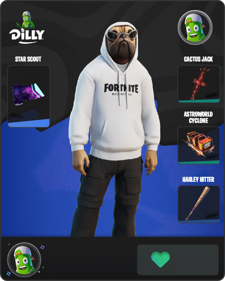 Shady Doggo Fortnite combo