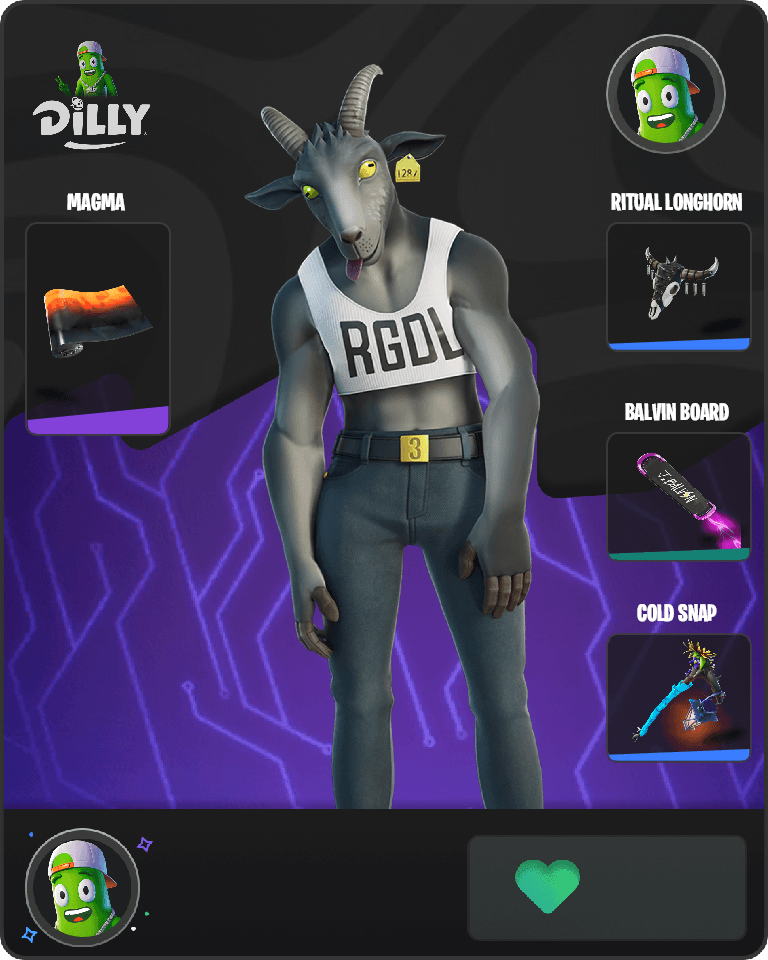 A Goat Fortnite combo