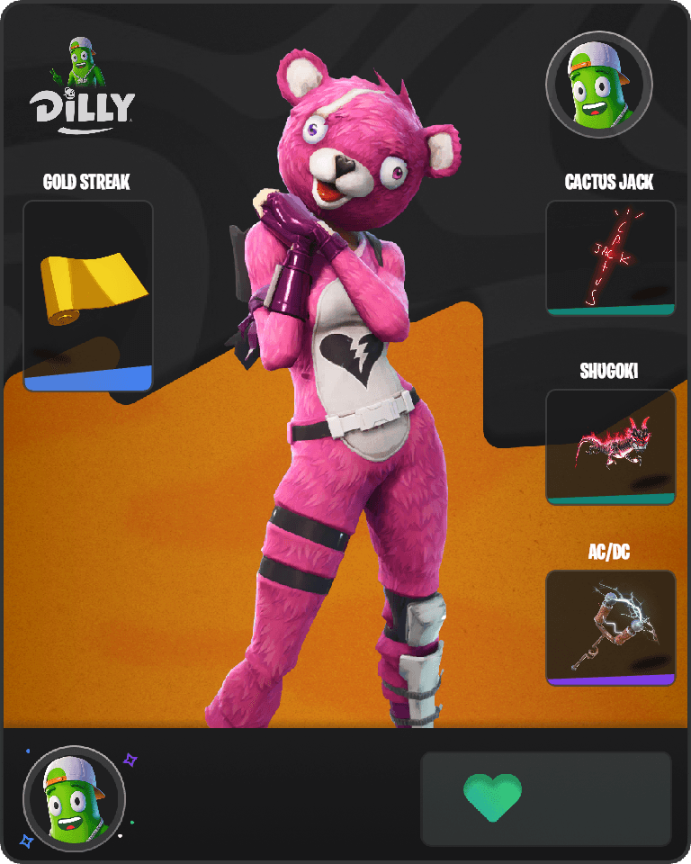 Cuddle Team Leader Fortnite combo
