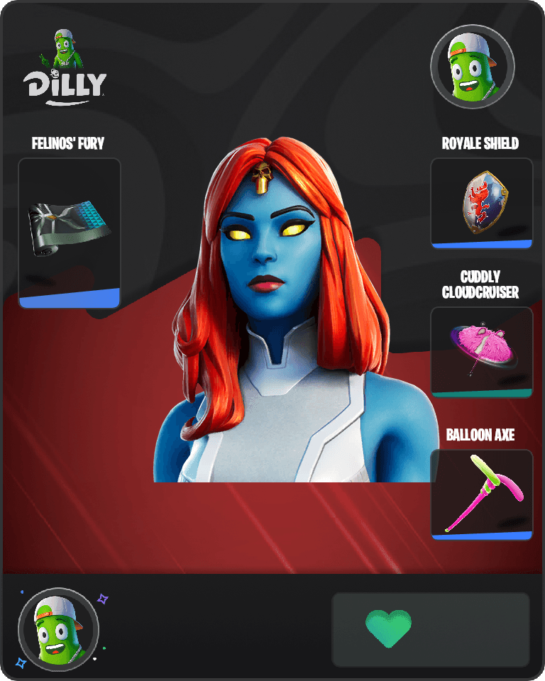 Mystique Fortnite combo