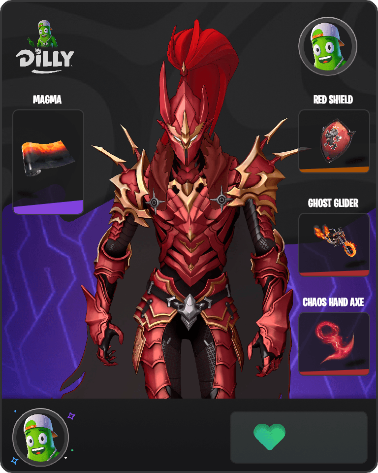 Blood-Red Commander Igris Fortnite combo