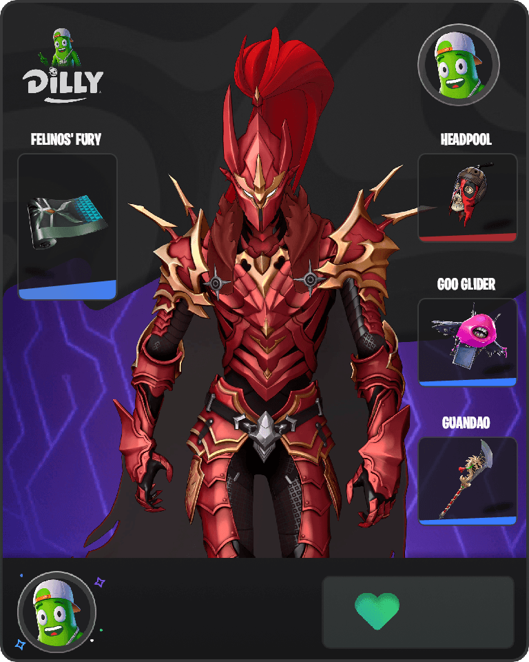 Blood-Red Commander Igris Fortnite combo