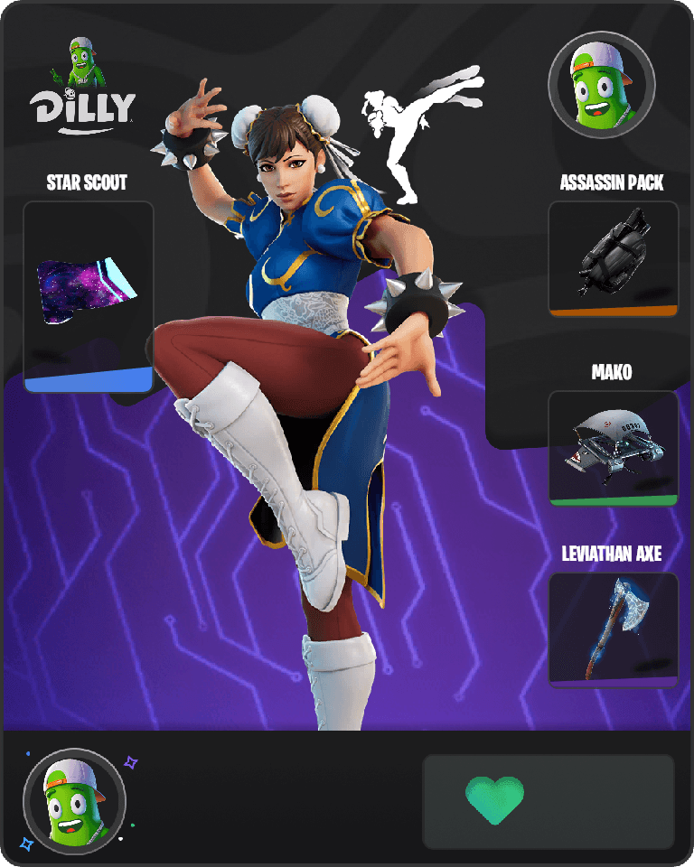 Chun-Li Fortnite combo