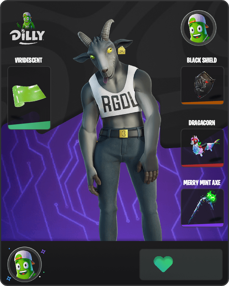 A Goat Fortnite combo