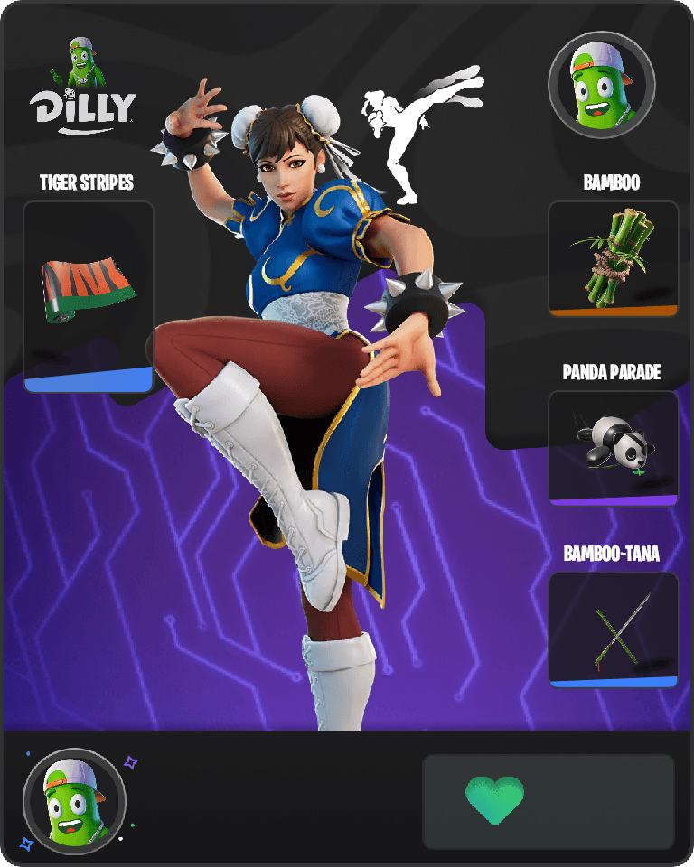 Chun-Li Fortnite combo