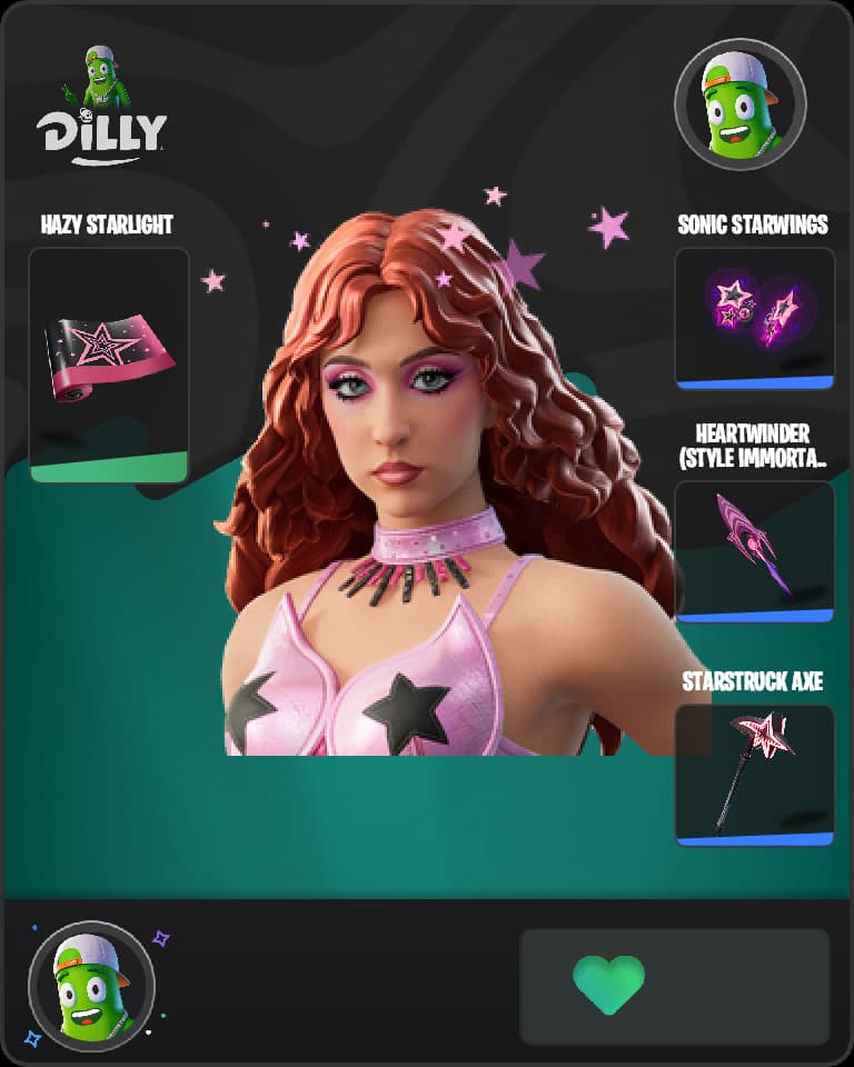 Chappell Roan Fortnite skin combo