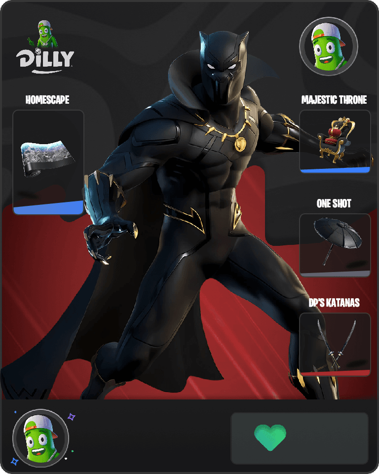 Black Panther Fortnite combo