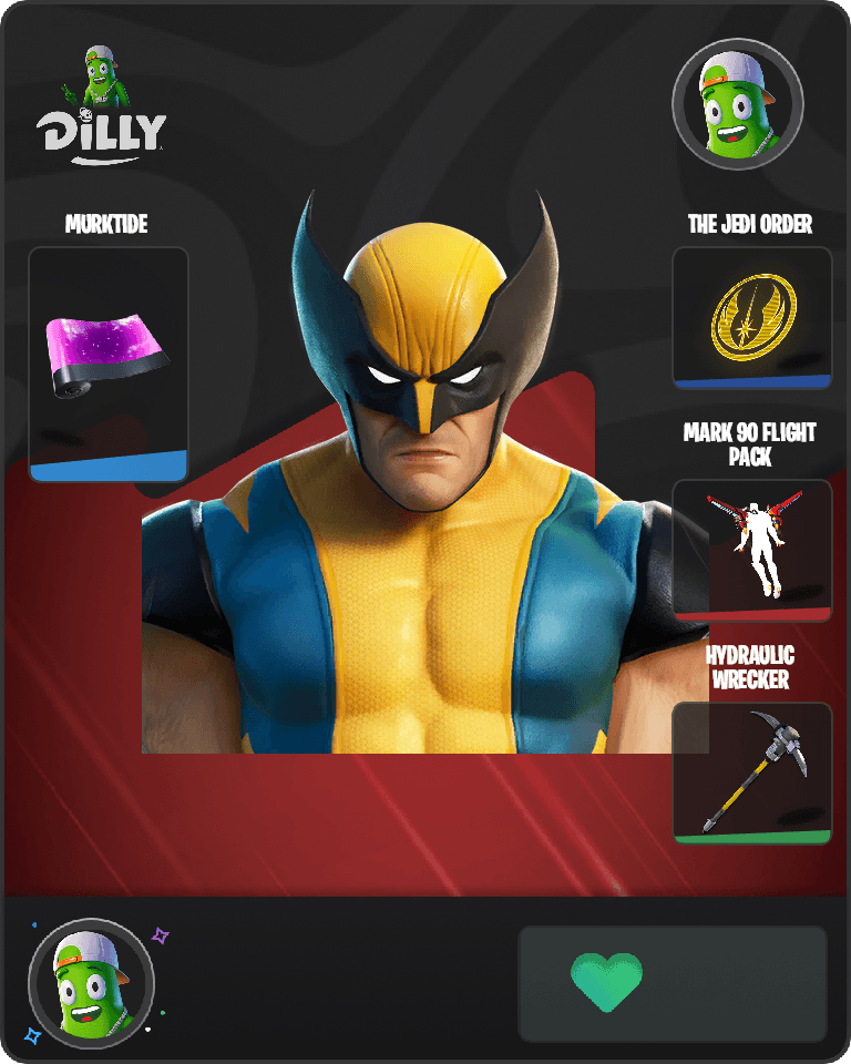 Wolverine Fortnite combo