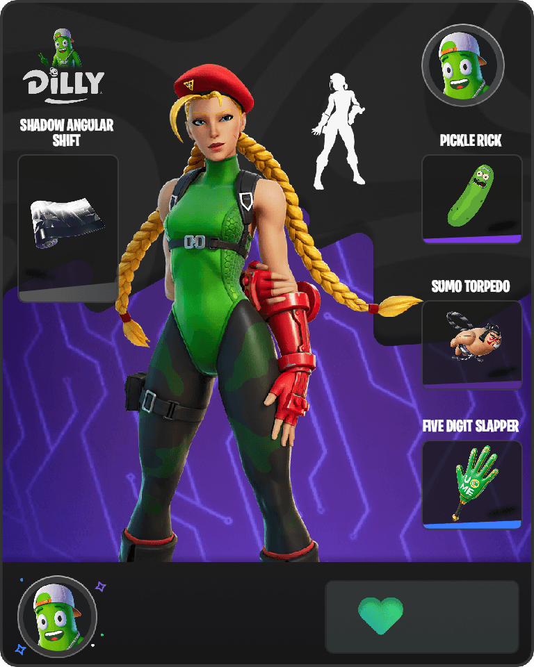 Cammy Fortnite combo
