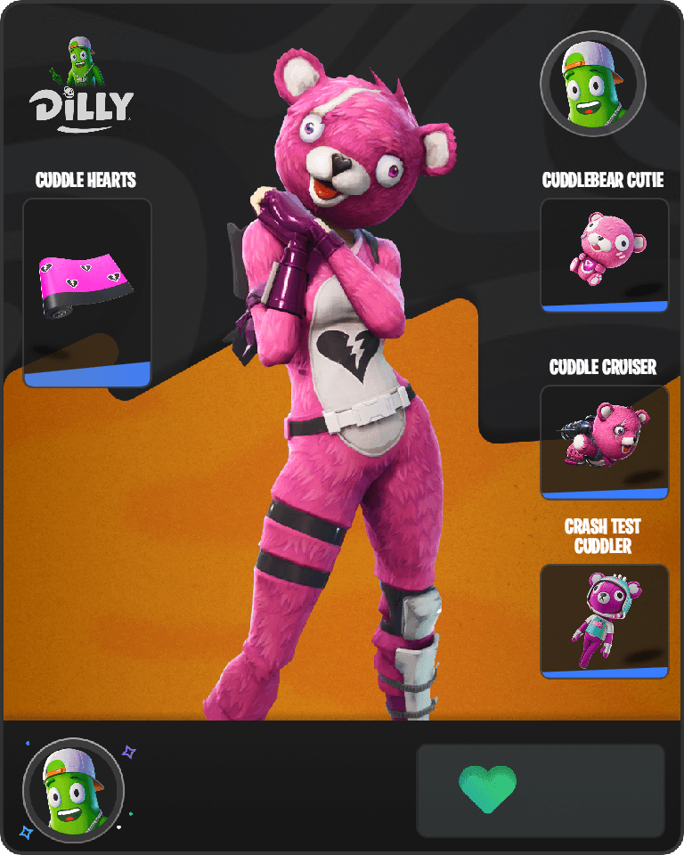 Cuddle Team Leader Fortnite combo