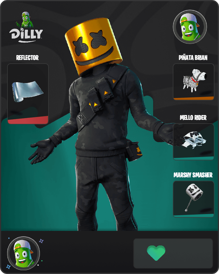 Marshmello Fortnite combo