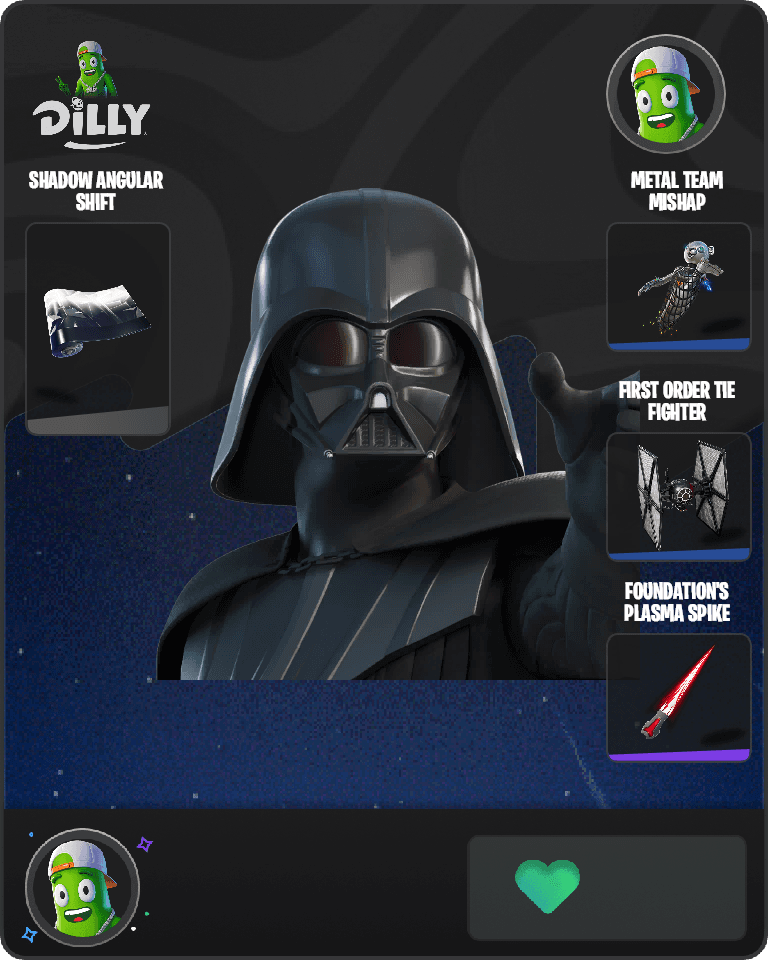 Darth Vader Fortnite combo