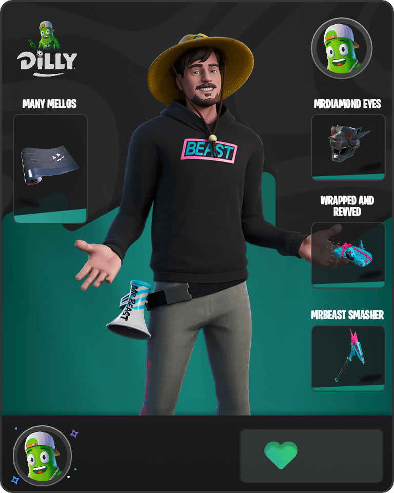 MrBeast Fortnite combo